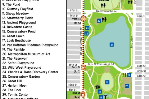 Map: Centralpark Map
