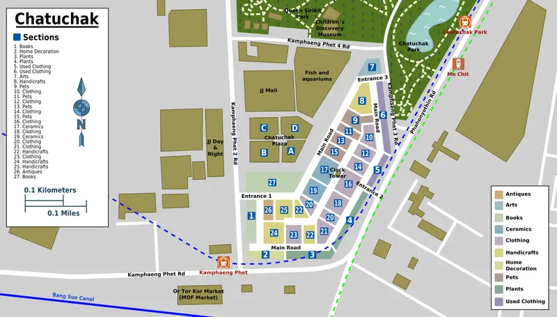 Map: Chatuchak Map