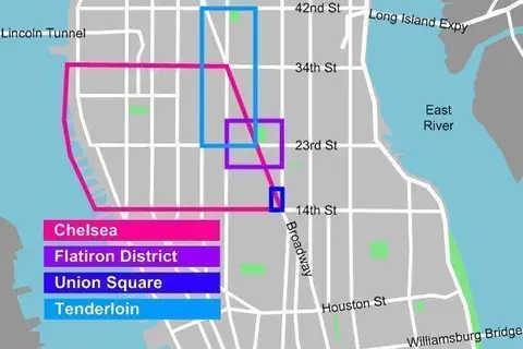 Map: Chelsea Nyc Map