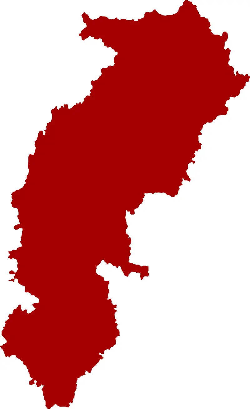 Map: Chhattisgarh Map for Wlmin