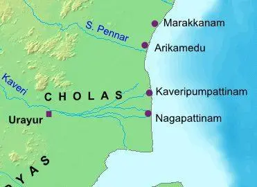 Map: Chola Nadu Cropped Map