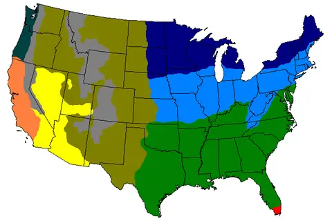 Map: Climate Map Usa