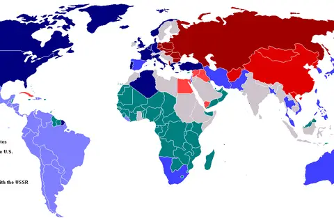 Map: Cold War Map 1959
