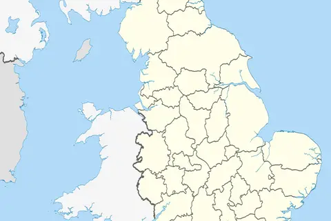 Map: Cornwall Uk Locator Map 2010