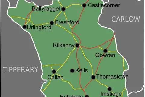 Map: County Kilkenny Map
