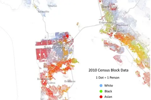 Map: Crap, the Bay Area is segregated!