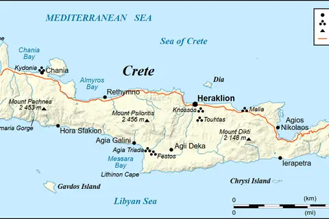Map: Crete Integrated Mapen