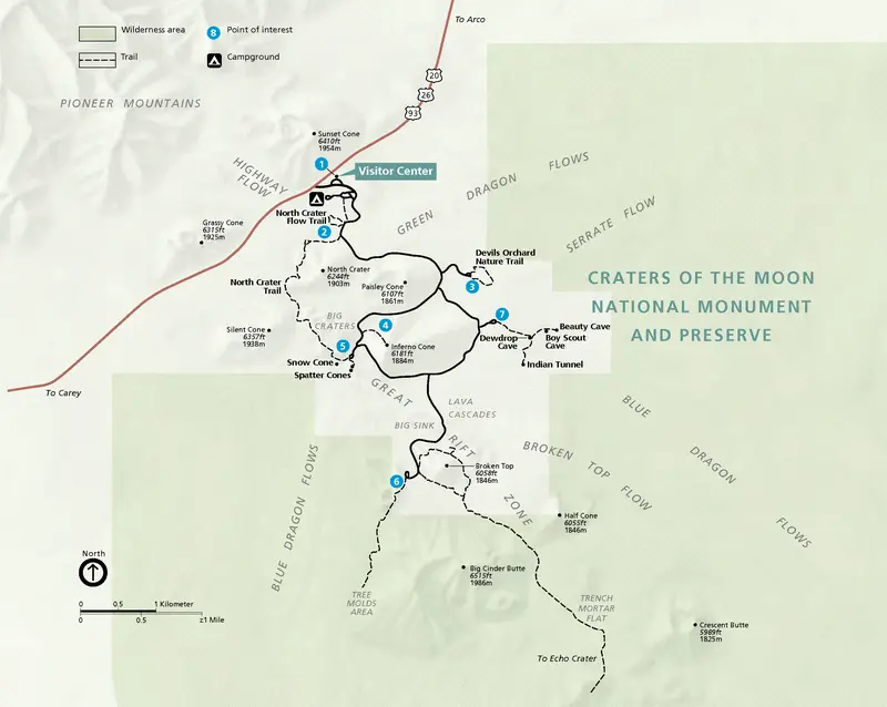 Map: Crmo Loop Drive Map