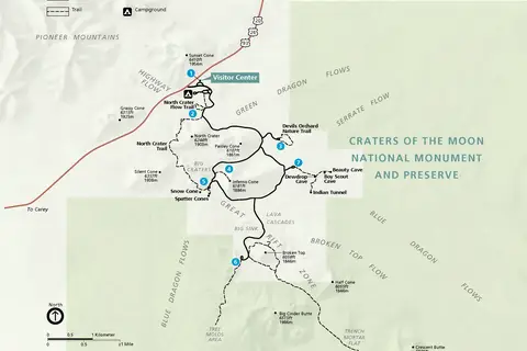 Map: Crmo Loop Drive Map
