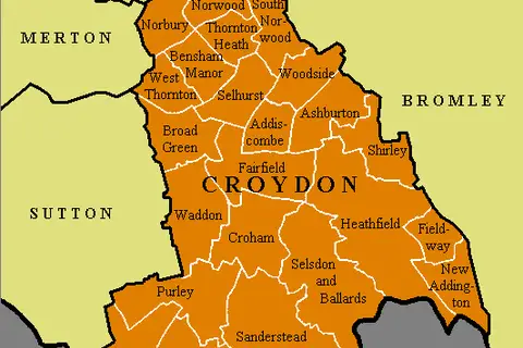 Map: Croydon Ward Map