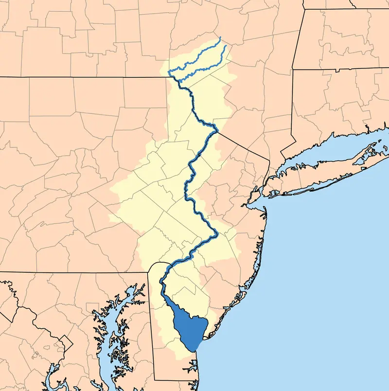 Map: Delawareriver Map