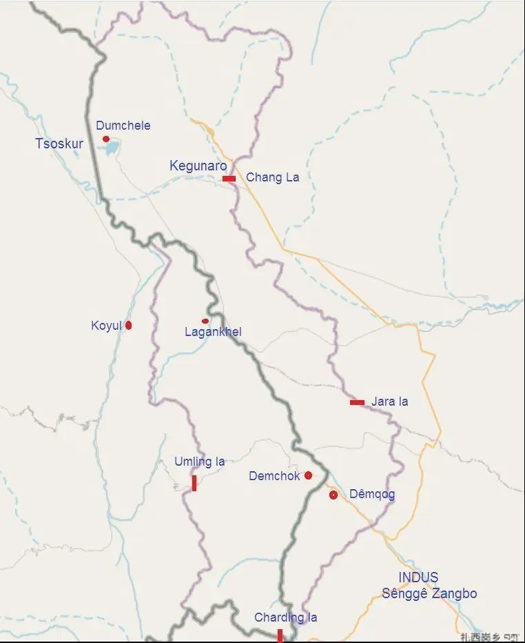 Map: Demchoksector Map
