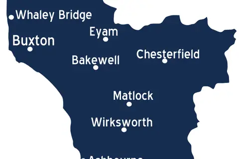 Map: Derbyshire Map