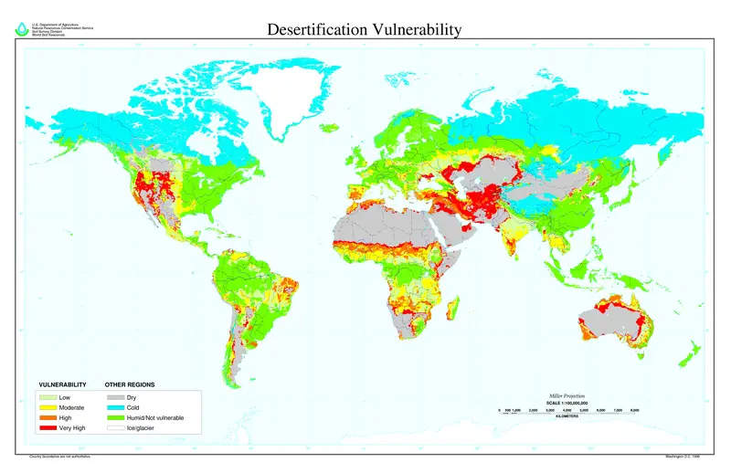 Map: Desertification Map