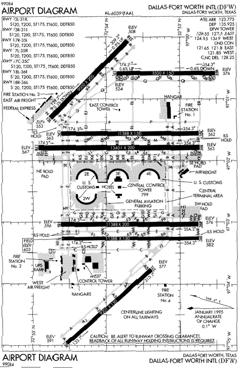 Map: Dfw Airport Map