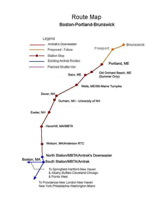 Map: Downeaster Expansion Map