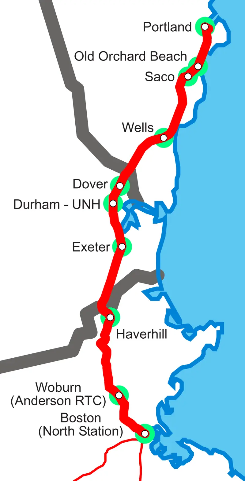 Map: Downeaster Map