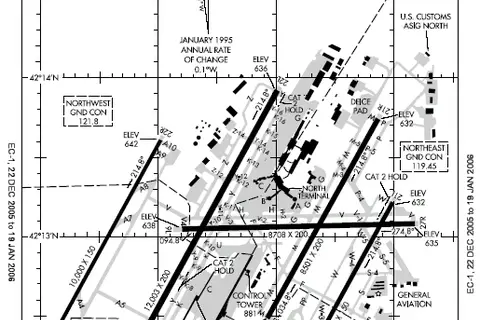Map: Dtw Airport Map