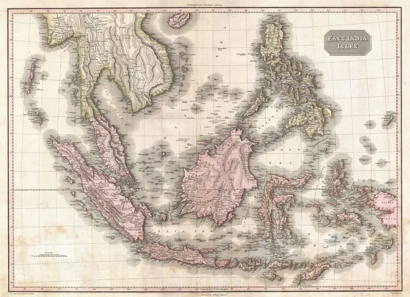 Map: Dutch East Indies, 1818