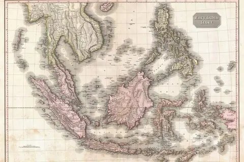 Map: Dutch East Indies, 1818