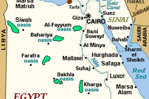 Map: Egyptregionmapcities