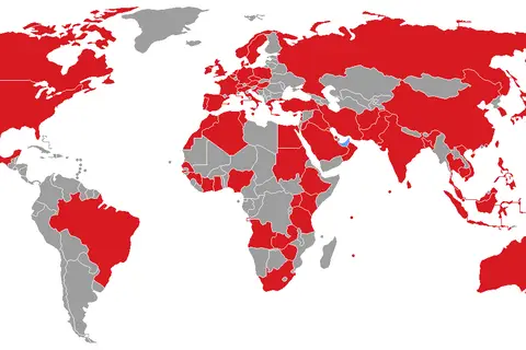 Map: Emirates Route Map