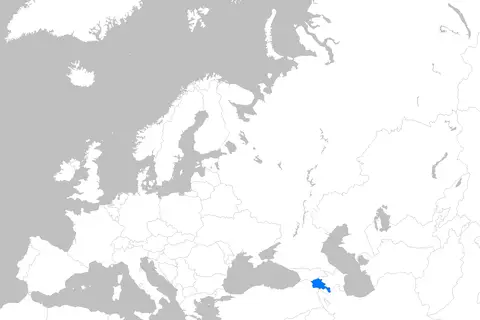 Map: Europe Map Armenia