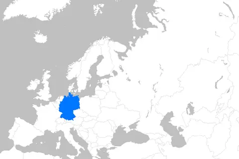 Map: Europe Map Germany