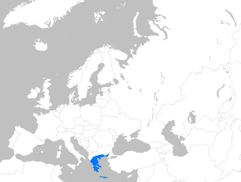 Map: Europe Map Greece