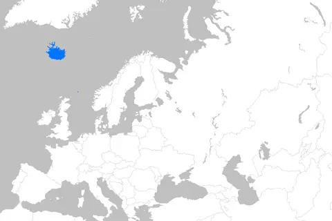 Map: Europe Map Iceland