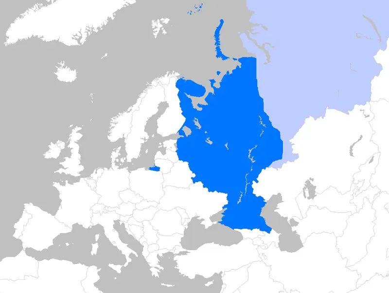 Map: Europe Map Russia