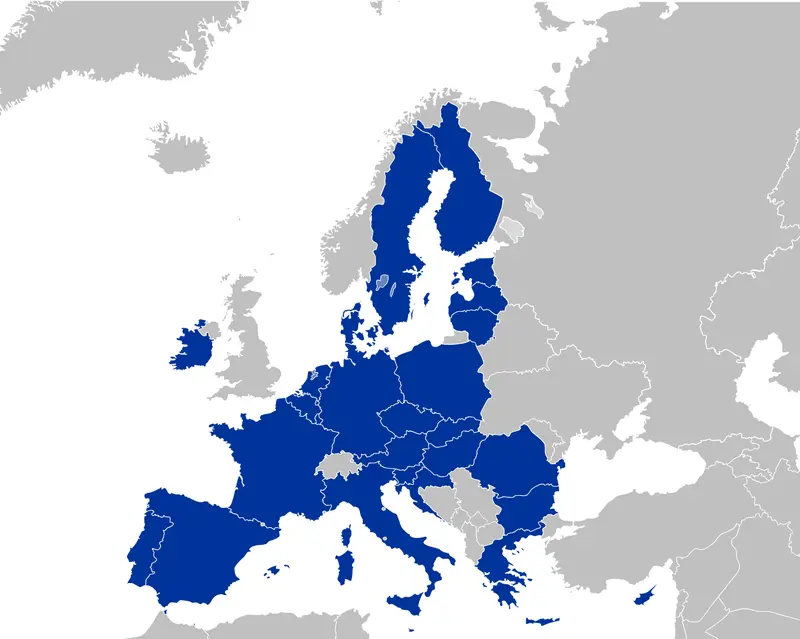 Map: European Union Main Map