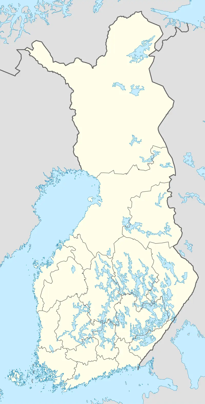 Map: Finland Location Map