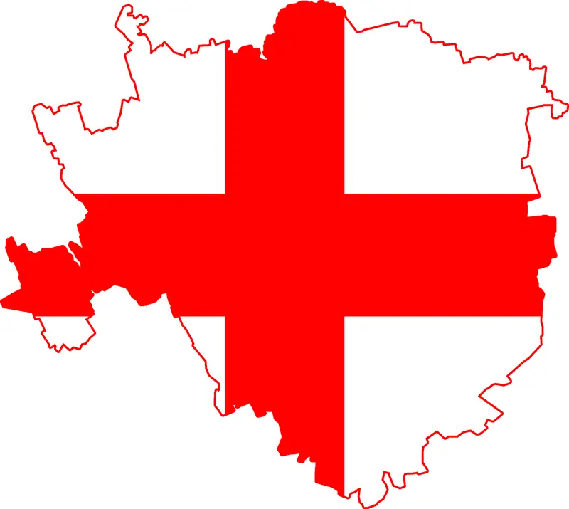 Map: Flag Map of Milan