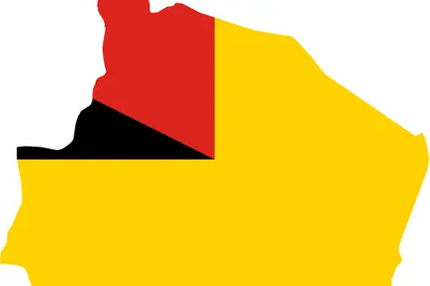 Map: Flag Map of Negeri Sembilan