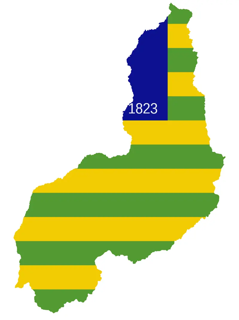 Map: Flag Map of Piaui
