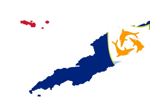 Map: Flagmap of Anguilla