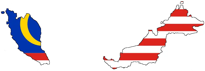 Map: Flagmap of Malaysia