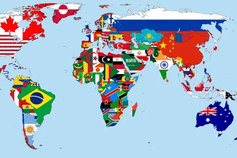 Map: 155556 Ce World Map
