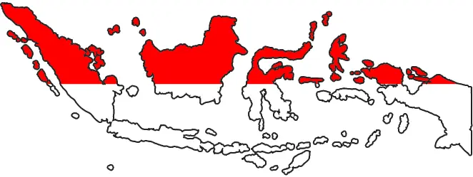 Map: Flagmapofindonesia