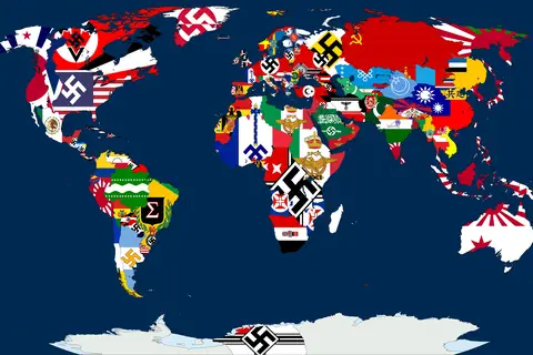 Map: Flags Maps of the Man of the High Castle