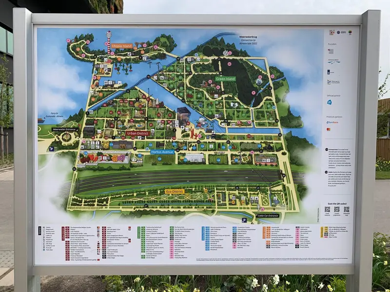 Map: Floriade Expo 2022 Map