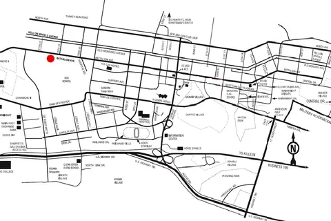 Map: Fort Hood Shooting Map