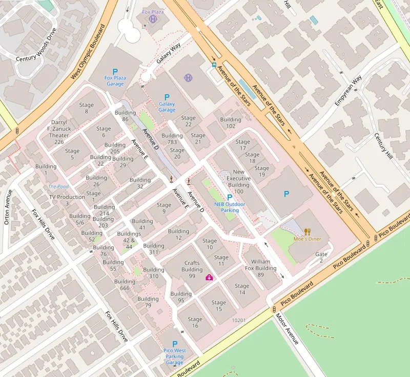 Map: Fox Studios Map