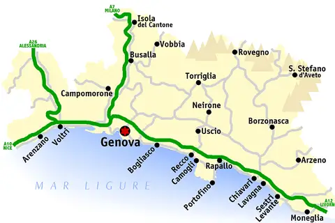 Map: Genova Mappa