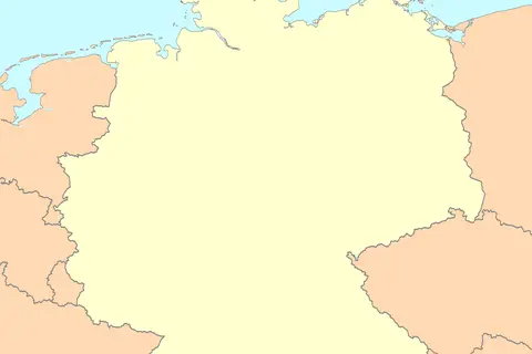 Map: Germany Map Blank