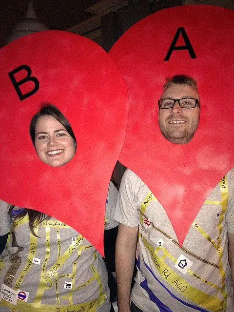 Map: Google Maps Pin Costume