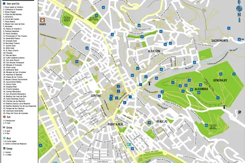Map: Granada Map