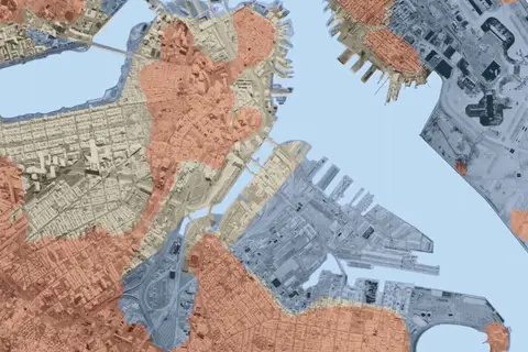 Map: Growth of Boston’s Shorelines Over 400 Years