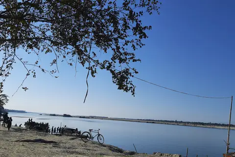Map: Guijan Ghat Bank of the Brahmaputra